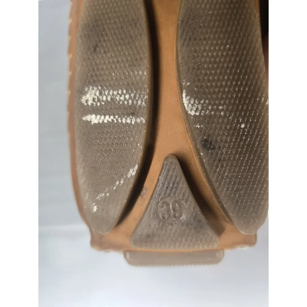 Picolinos Jerez Calfskin Leather Driving Moccasin Shoe Sz 8.5 Casual SlipOn EUC